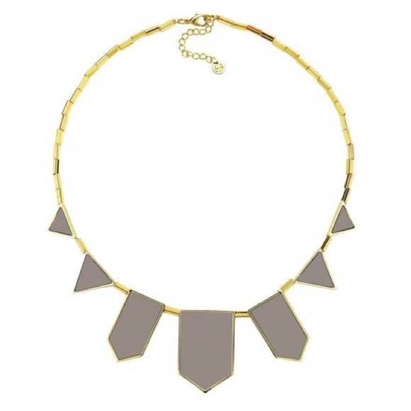 House of Harlow 1960 Jewelry - House of Harlow 1960 Leather Station Necklace